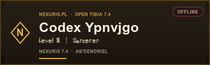 Signature for player Codex Ypnvjgo
