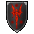 black shield